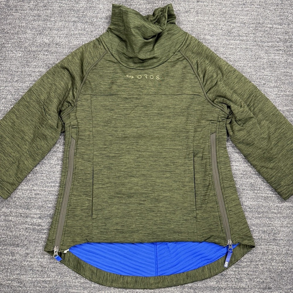OROS Astra Explorer Women Small Solarcore Foam Rubber Pullover Layer Green A1